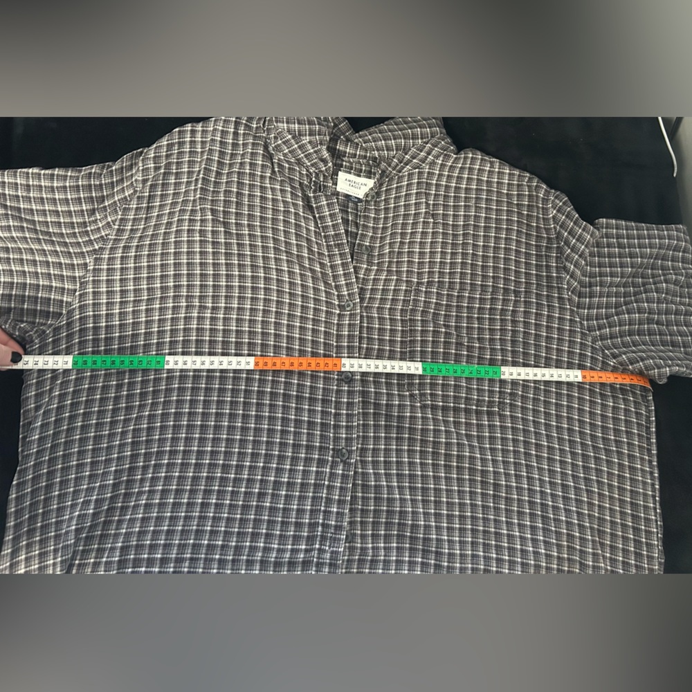 American Eagle Plaid Flannel - Picture 7 of 7